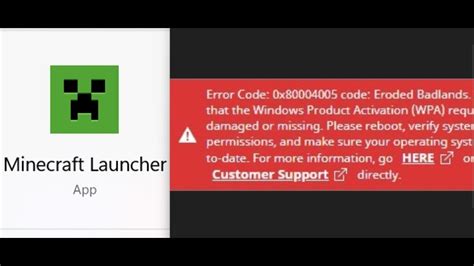 minecraft error code 0x80004005|Minecraft 0x80004005 error: How to fix .